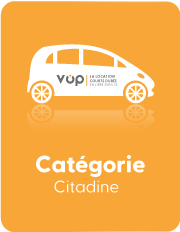 Tarif citadine location courte durée Catégorie citadine de la location courte durée